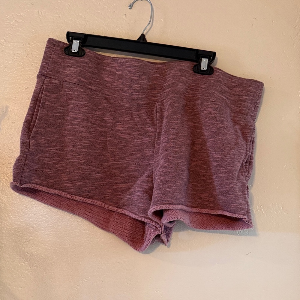 Free People Women's Shorts, M, pink, organic cotton